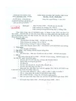 Số: 73/BCĐ-CMC & PCDG ngày 22/4/2010 v/v đón đoàn kiểm tra của Bộ GD & ĐT