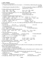 ĐỀ CƯƠNG HỌC KÌ 2 10CB CHẤT LƯỢNG