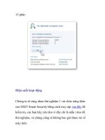 Trải nghiệm với ứng dụng ESET Smart Security 4- P4 pptx