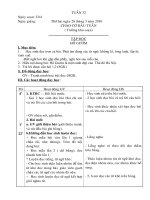 Giáo án lớp 1 Tuần 32CKT