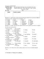 DE KT MOT TIET ANH 8 SO 4