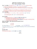 KIEM TRA 12 CÓ ĐÁP ÁN