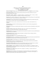 Dictionary of Finantial and Business Terms part 11 ppt