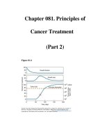 Chapter 081. Principles of Cancer Treatment (Part 2) ppsx
