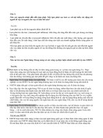 Đề cương ôn tập kinh tế vĩ mô pot