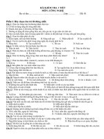 bài kiểm tra học kì II công nghe 11