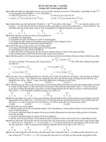 Đề 1   THPT chuyên Nguyễn Huệ,Hà Nội