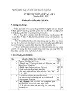 Đáp án đề thi KĐCL cuối năm học 2009-2010