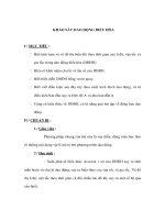 Bài giảng lý 12 - KHẢO SÁT DAO ĐỘNG ĐIỀU HÒA ppt