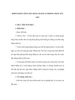 Lịch sử 10 nâng cao - KHỞI NGHĨA NÔNG DÂN ĐÀNG NGOÀI VÀ PHONG TRÀO TÂY SƠN pptx