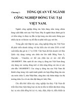 Thiết kế quy trình công nghệ chế tạo nắp hầm hàng tàu vỏ thép, chương 1 ppsx