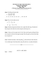 ĐỀ KHẢO SÁT HSG KHỐI 4 ĐỀ 4