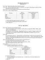 DE KTHK II - DL7 (ma tran + dap an )