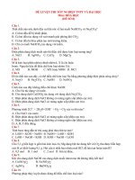 Đề luyện thi TN & ĐH-hóa (8)