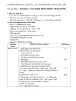 Giáo án : HĐNGLL. Lớp : BẢY.