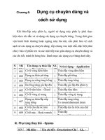 hướng dẫn sử dụng máy phân ly- KYDH204, chương 6 pdf