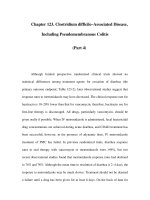 Chapter 123. Clostridium difficile–Associated Disease, Including Pseudomembranous Colitis (Part 4) pdf