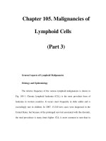 Chapter 105. Malignancies of Lymphoid Cells (Part 3) pptx
