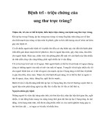 Bệnh trĩ - triệu chứng của ung thư trực tràng? ppt