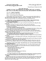 Thu hoạch HT đạo đức HCM-2008