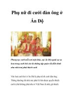 Phụ nữ đi cưới đàn ông ở Ấn Độ potx