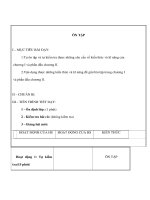 Giáo án Vật lý lớp 9 - ÔN TẬP docx