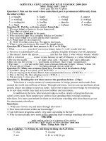 de kiem tra chat luong ky II