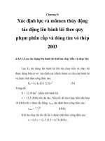 Thiết kế kết cấu cụm bánh lái cho tàu hàng, chương 8 pps