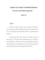 Chapter 124. Sexually Transmitted Infections: Overview and Clinical Approach (Part pdf