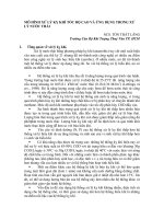 MÔ HÌNH XỬ LÝ KỴ KHÍ TỐC ĐỘ CAO VÀ ỨNG DỤNG TRONG X Ử LÝ NƯỚC THẢI ppt