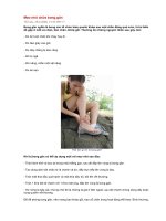 Mẹo nhỏ chữa bong gân