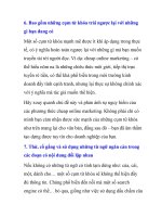 11 cách để tối ưu hóa từ khóa tìm kiếm mà không làm ảnh hưởng đến nội dung- P2 ppsx