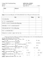 KT 15P CIV DS 20 CÂU TRAC NGHIEM