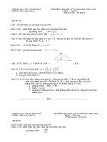 De thi toan 9 -HKI-co DA