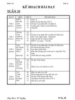 GA tuần 33 lop 4 CKTKN