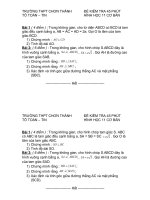 Đề kiểm tra 45 phút hh giữa chương III