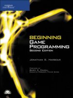Beginning Game Programming (phần 1) docx