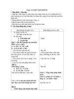 Giáo án toán lớp4  buổi chiều tuần 32, tiết 2