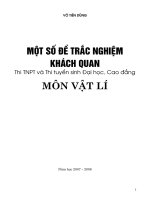 15 đề TN có đáp án