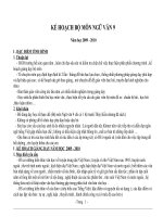 KHGD NGỮ VĂN 9 (2009-2010)