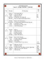 Giáo án 5- Tuần 31(2009-2010)