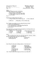 đề kt ki 2 địa lí