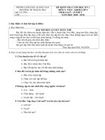 ĐE KIEM TRA CUOI KI II ( TOAN- TV) LOP 2