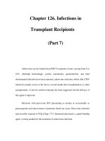 Chapter 126. Infections in Transplant Recipients (Part 7) docx