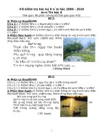 de kiem tra tin hoc 6 HKII chuan