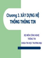 Chương 3: Xây dựng hệ thống thông tin pot