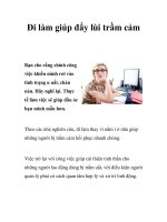 Đi làm giúp đẩy lùi trầm cảm pdf