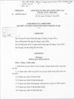 Nghị định của chính phủ Số: 169/2004/NĐ-CP do Chính phủ ban hành doc