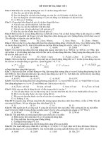 Đề thi thử đại học số 4 VLTT só tháng 4 năm 2010