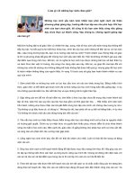 Làm gì với những học sinh chưa giỏi